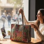 Natural Fiber Handmade Bag