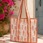Coral Fish Quilted Tote Bag