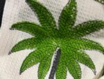 Handmade Green Palm Waffle-Wave Robe - Image 2