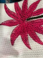 Handmade Pink Palm Waffle-Wave Robe - Image 3